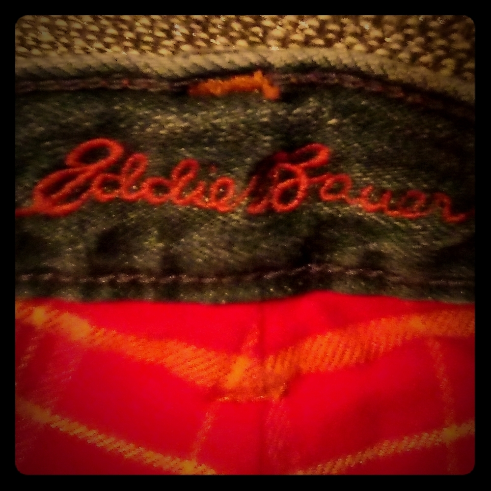 Eddie Bauer Women's BF Flannel lined pants.